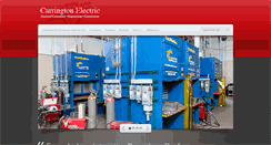 Desktop Screenshot of carringtonelectric.com